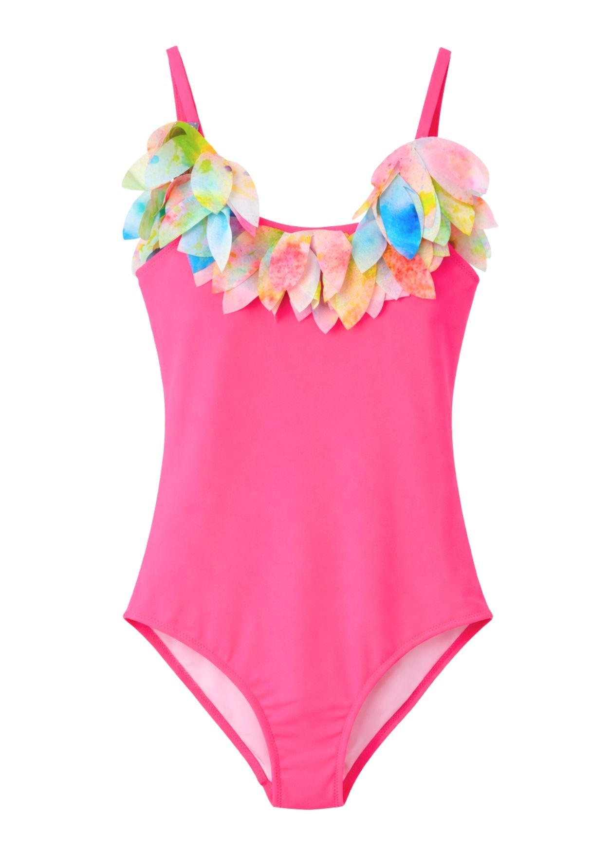 Citrus Bloom One Piece Swimsuit for Girls
