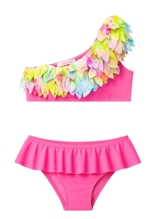 Citrus Bloom Bikini for Girls
