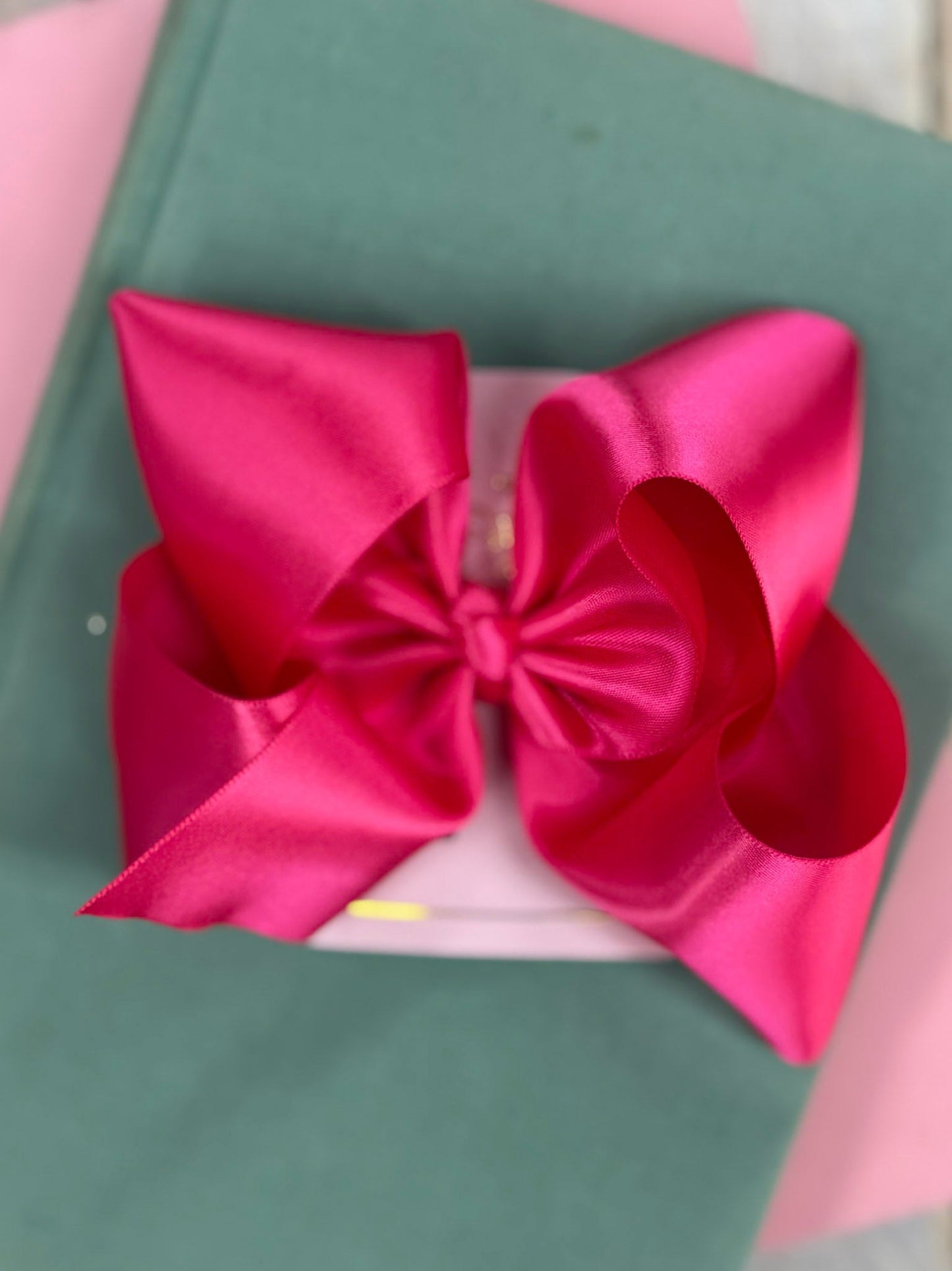 Classic Satin Hair Bows- 4.5"