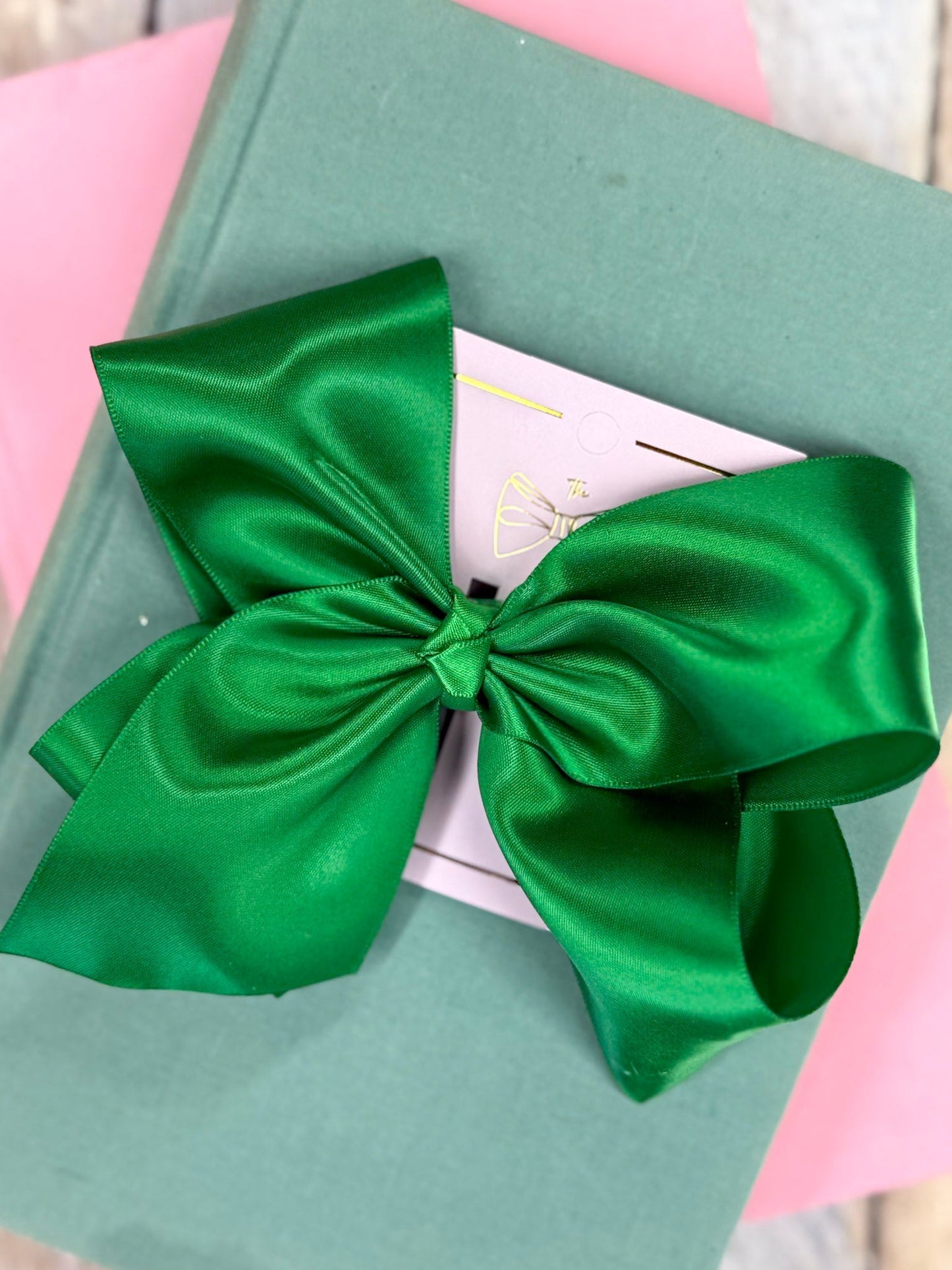 Classic Satin Hair Bows- 4.5"