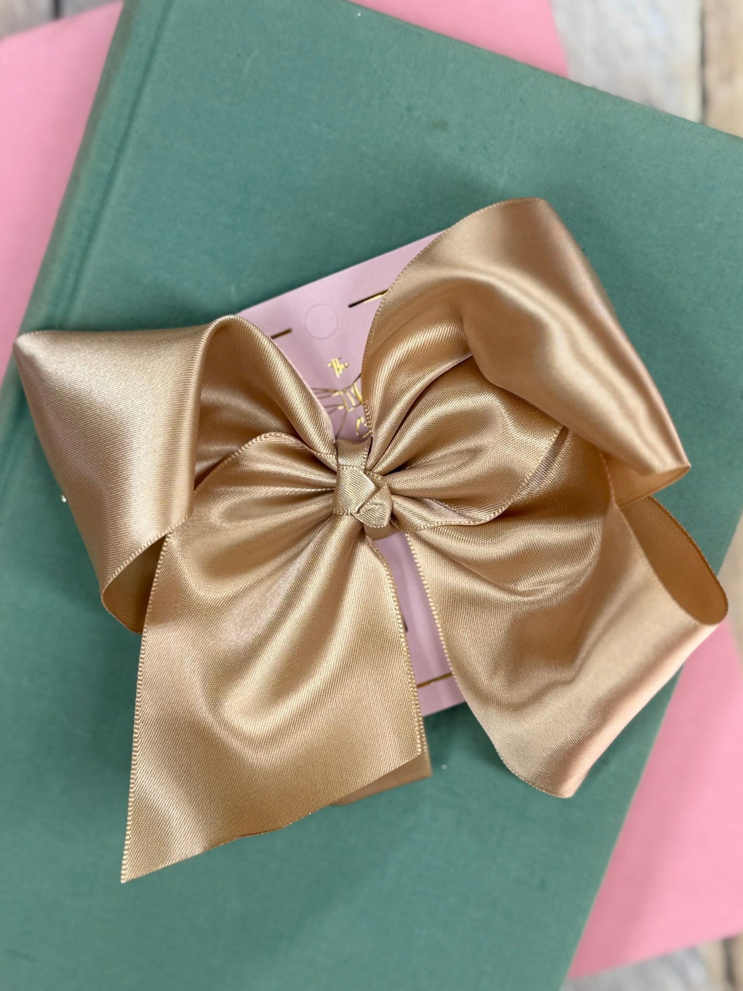 Classic Satin Hair Bows- 4.5"