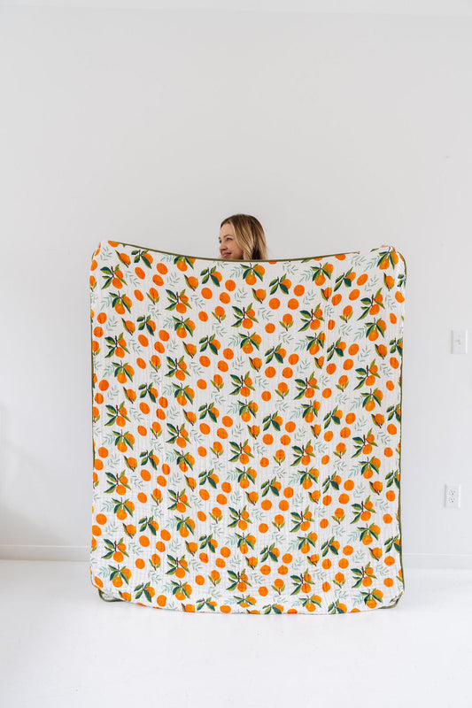 Clementine Throw Blanket