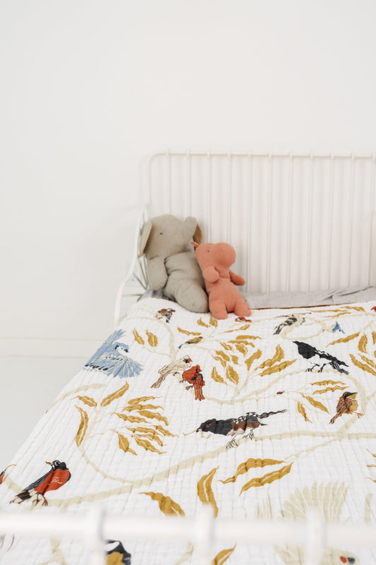 For the Birds Throw Blanket