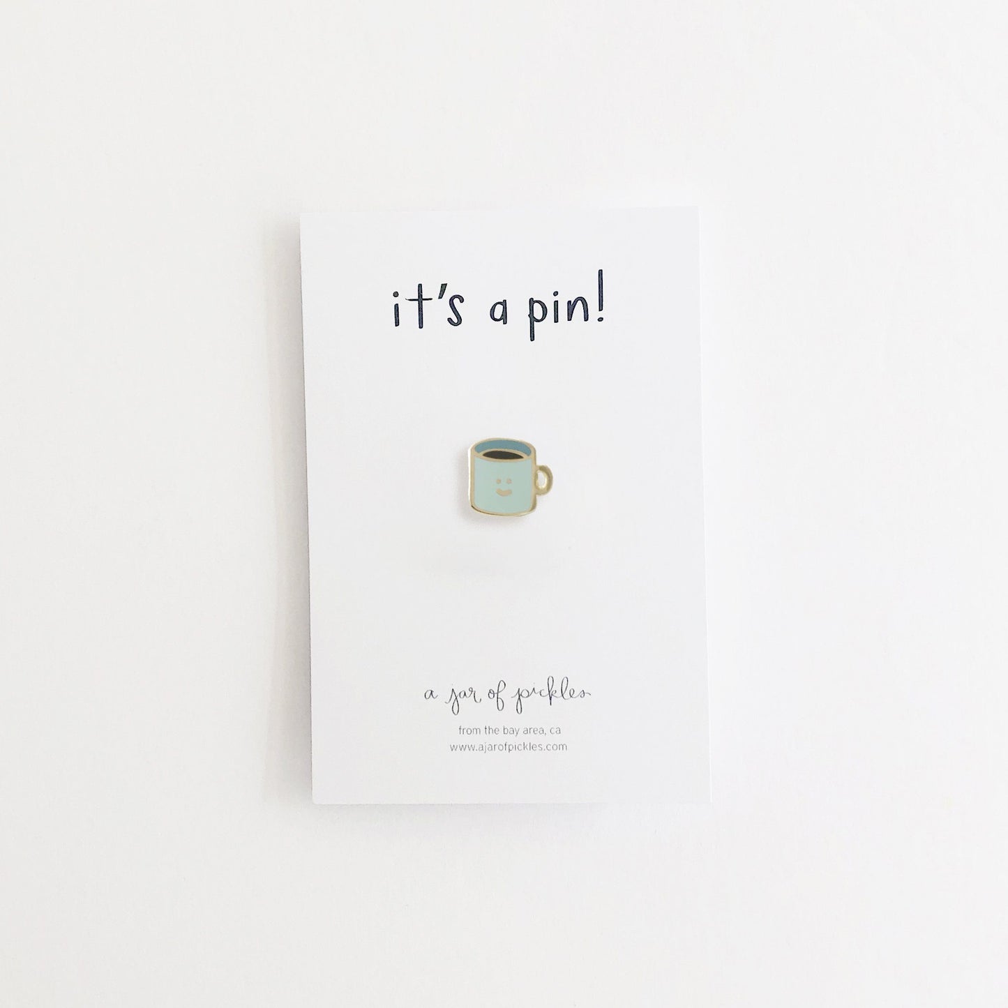 Coffee Cup Pin
