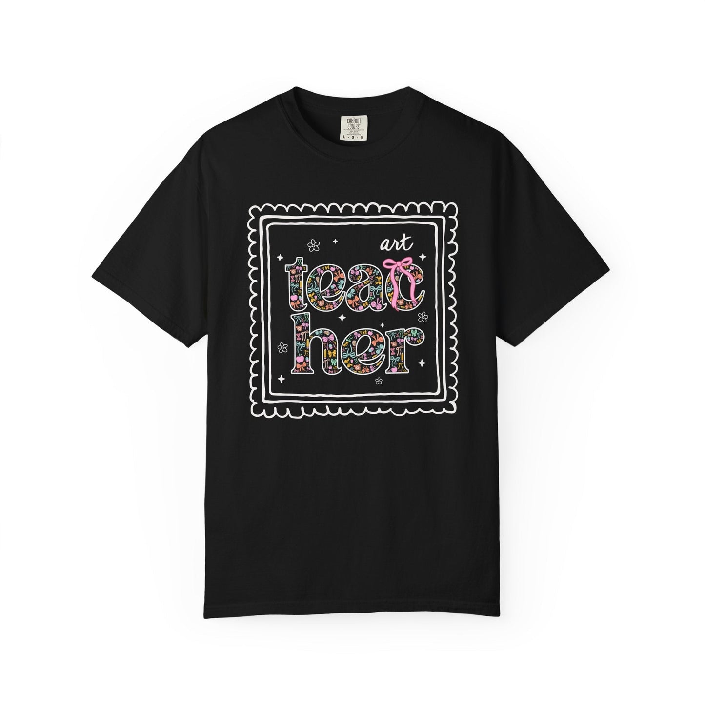 Colorful Art Teacher Tee Shirt