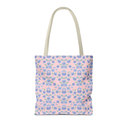 Colorful Floral Tote Bag with Framed Flower Letter, Boho Wildflower Vintage Aesthetic Tote Bag for Daughter or Co-Worker's Birthday: Y
