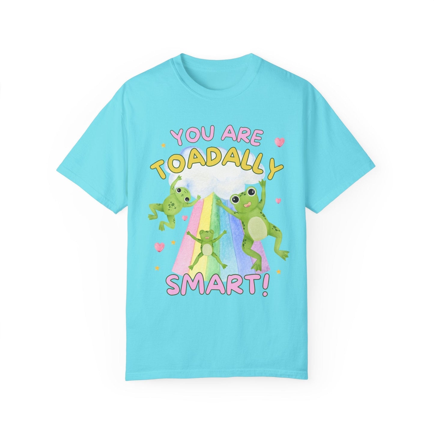 Colorful Frog Teacher Tee