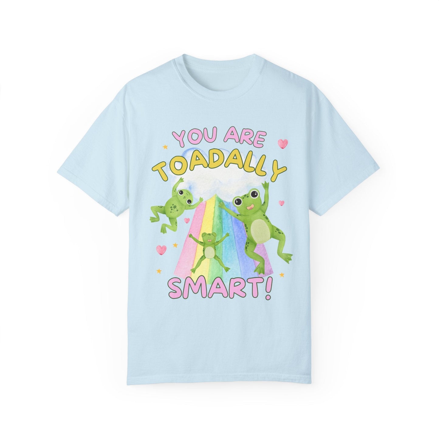 Colorful Frog Teacher Tee