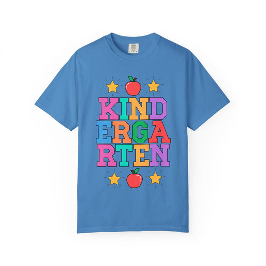 Colorful Kindergarten Teacher Tee