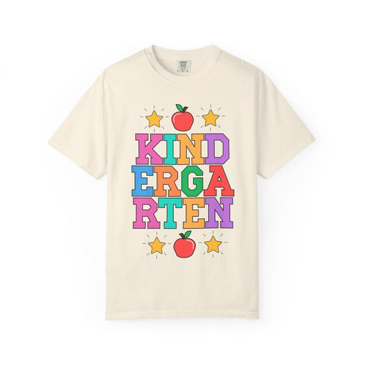 Colorful Kindergarten Teacher Tee