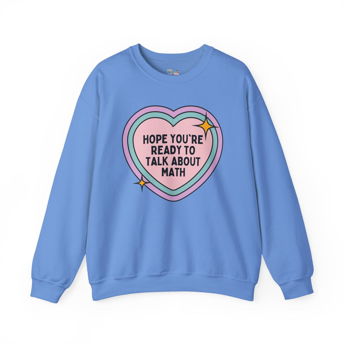 Colorful Math Teacher Sweatshirt
