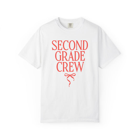 Colorful Second Grade Teacher Tee