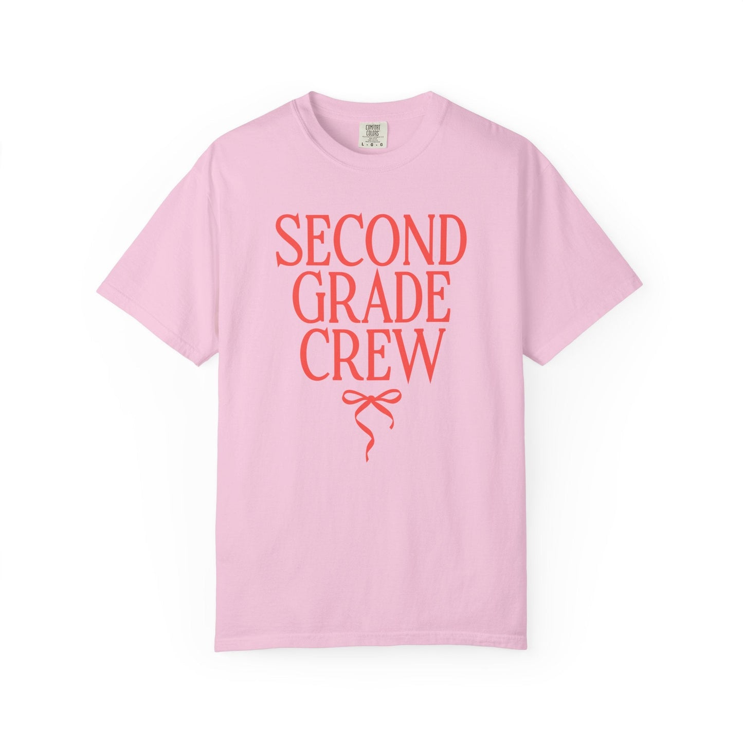 Colorful Second Grade Teacher Tee