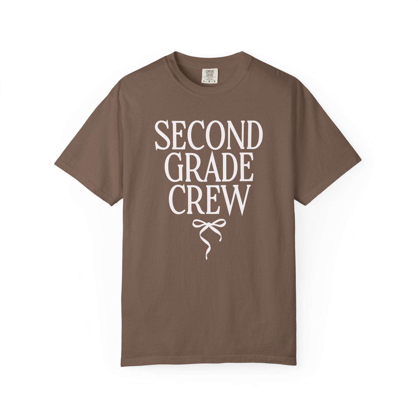 Colorful Second Grade Teacher Tee