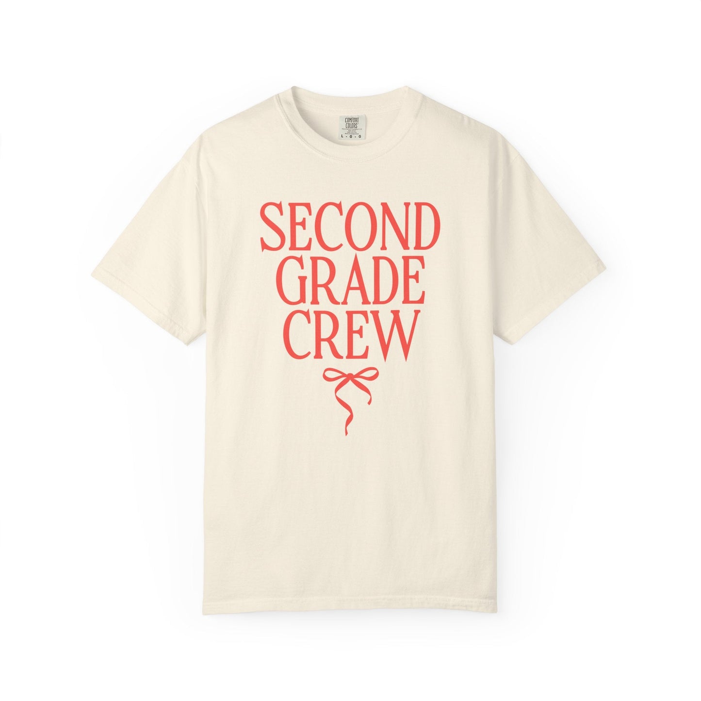 Colorful Second Grade Teacher Tee