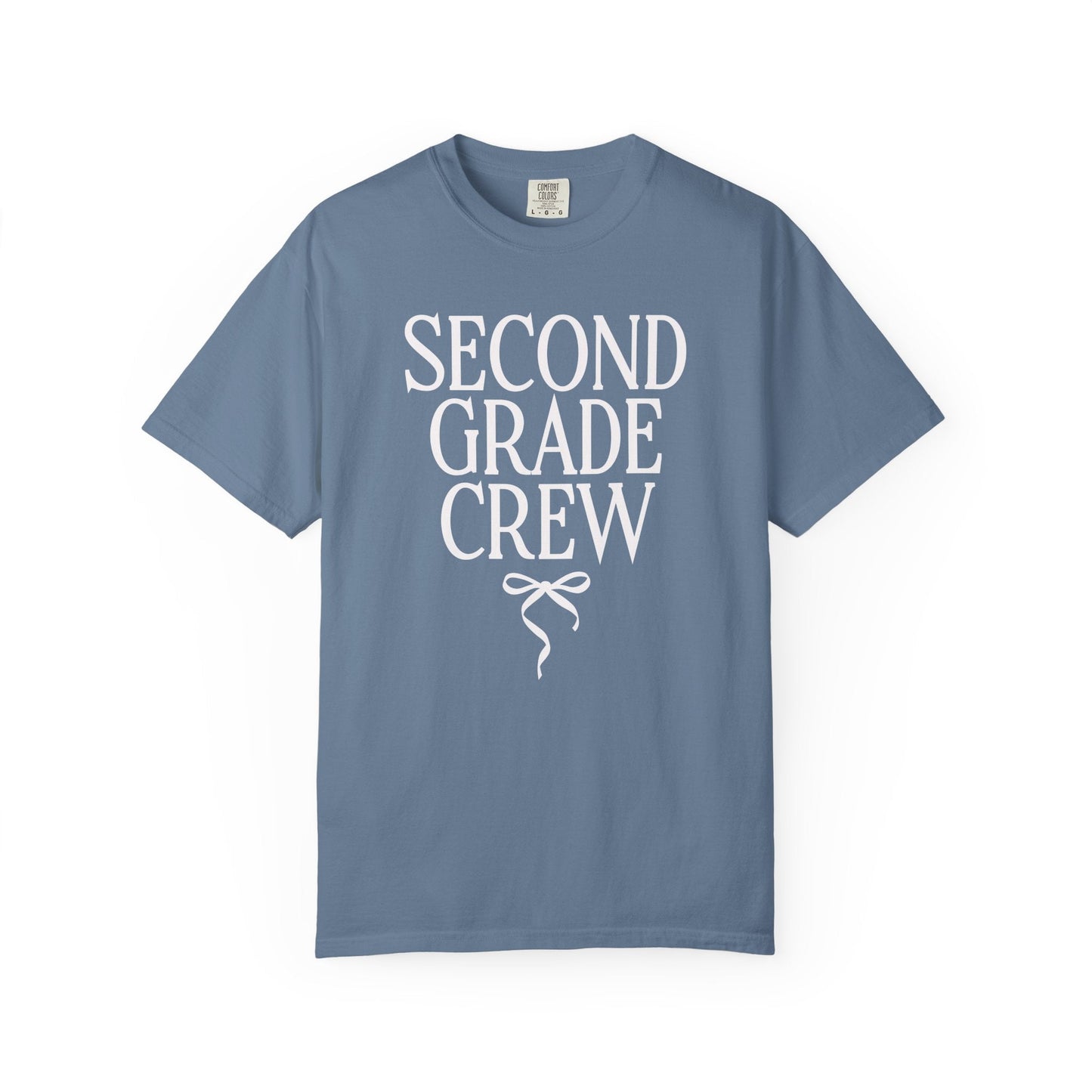 Colorful Second Grade Teacher Tee