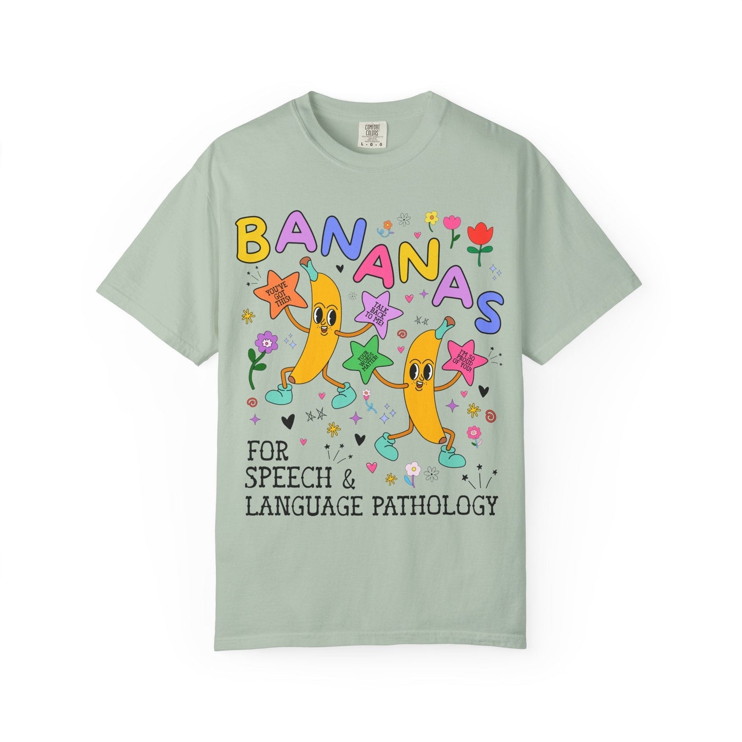 Colorful Speech Therapist Tee