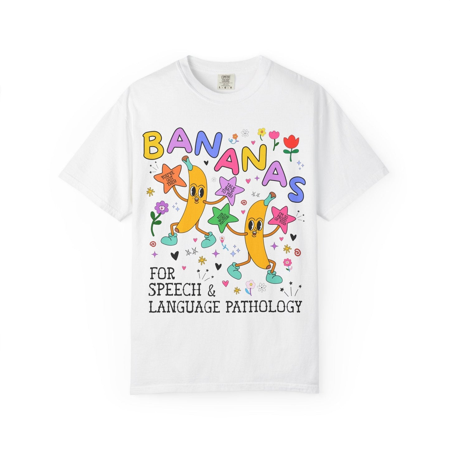 Colorful Speech Therapist Tee