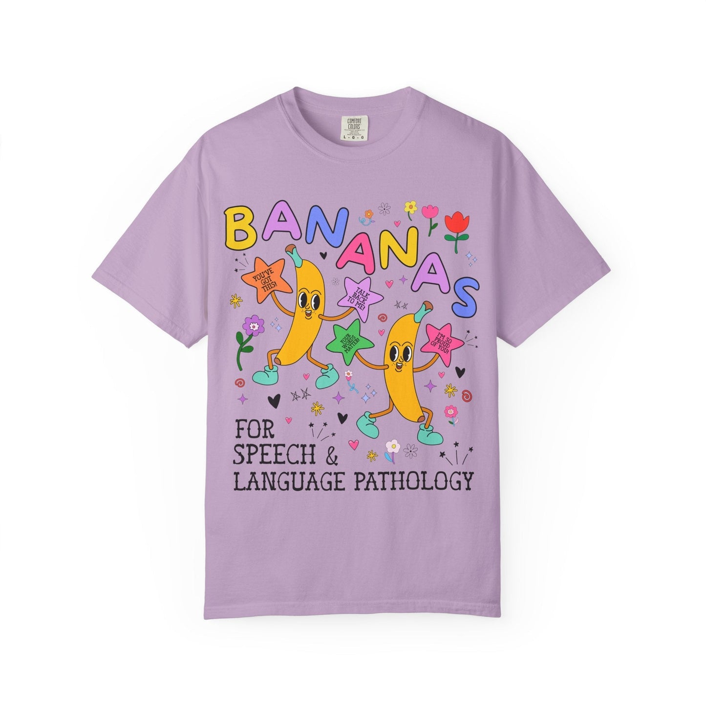 Colorful Speech Therapist Tee