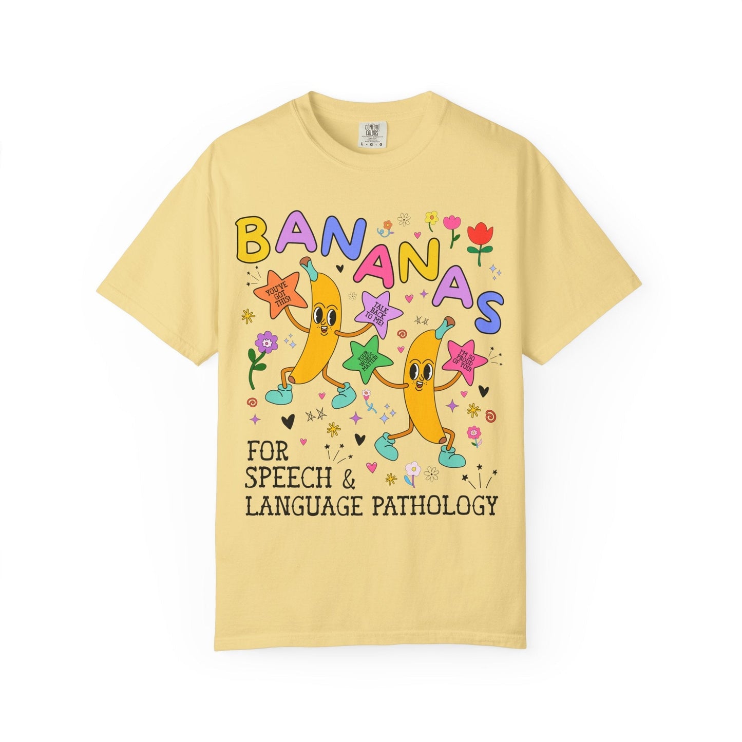 Colorful Speech Therapist Tee