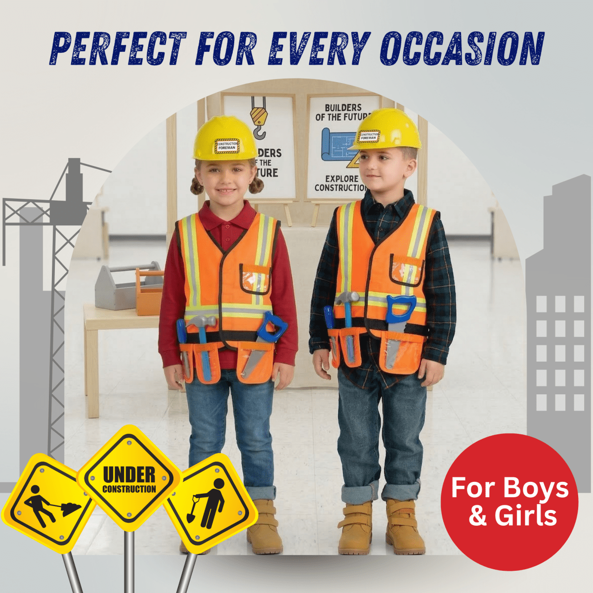 Construction Worker Play Set