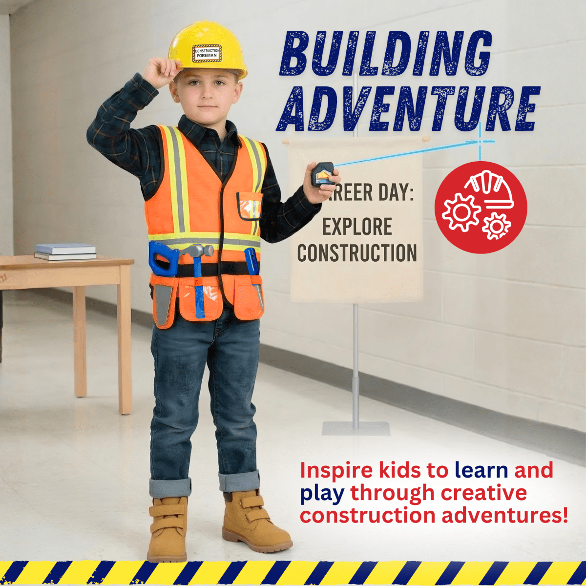 Construction Worker Play Set