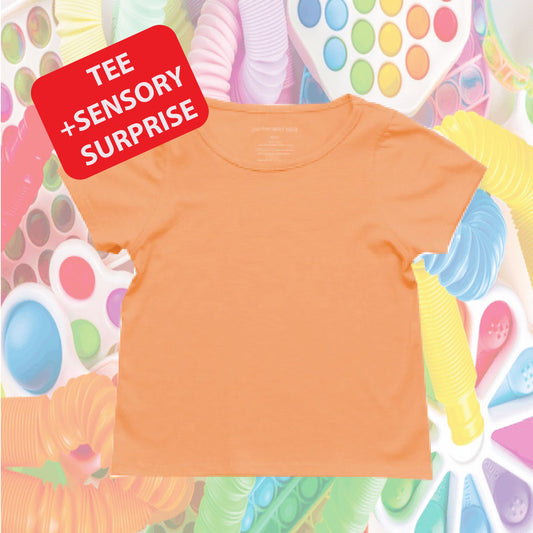 🌟 Sensory Fun Pack – Tee + Surprise Gift! 🌟(Sensory-Friendly T-Shirt + Exciting Surprise Gift for Kids with Autism, ADHD & Sensory Sensitivities!)
