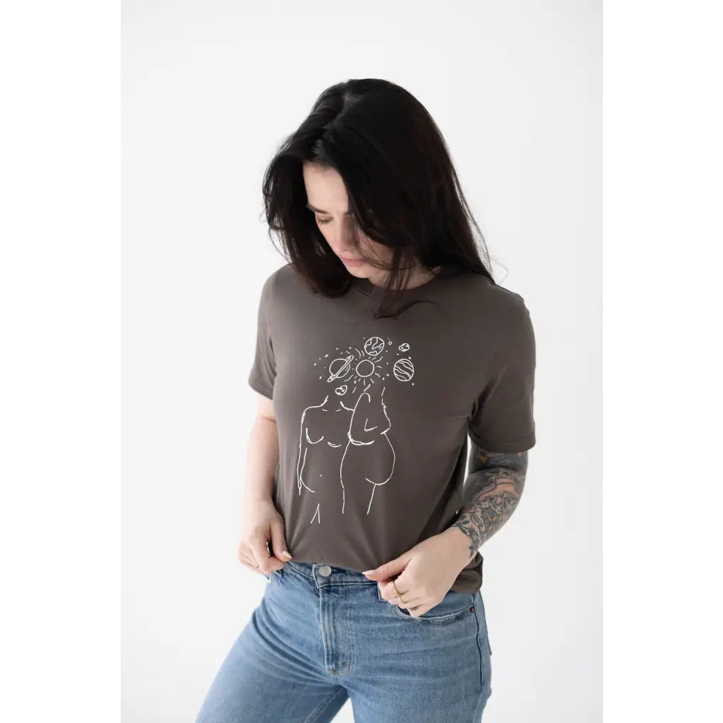 Cosmos Everywhere | Kate Baer Graphic T-Shirt