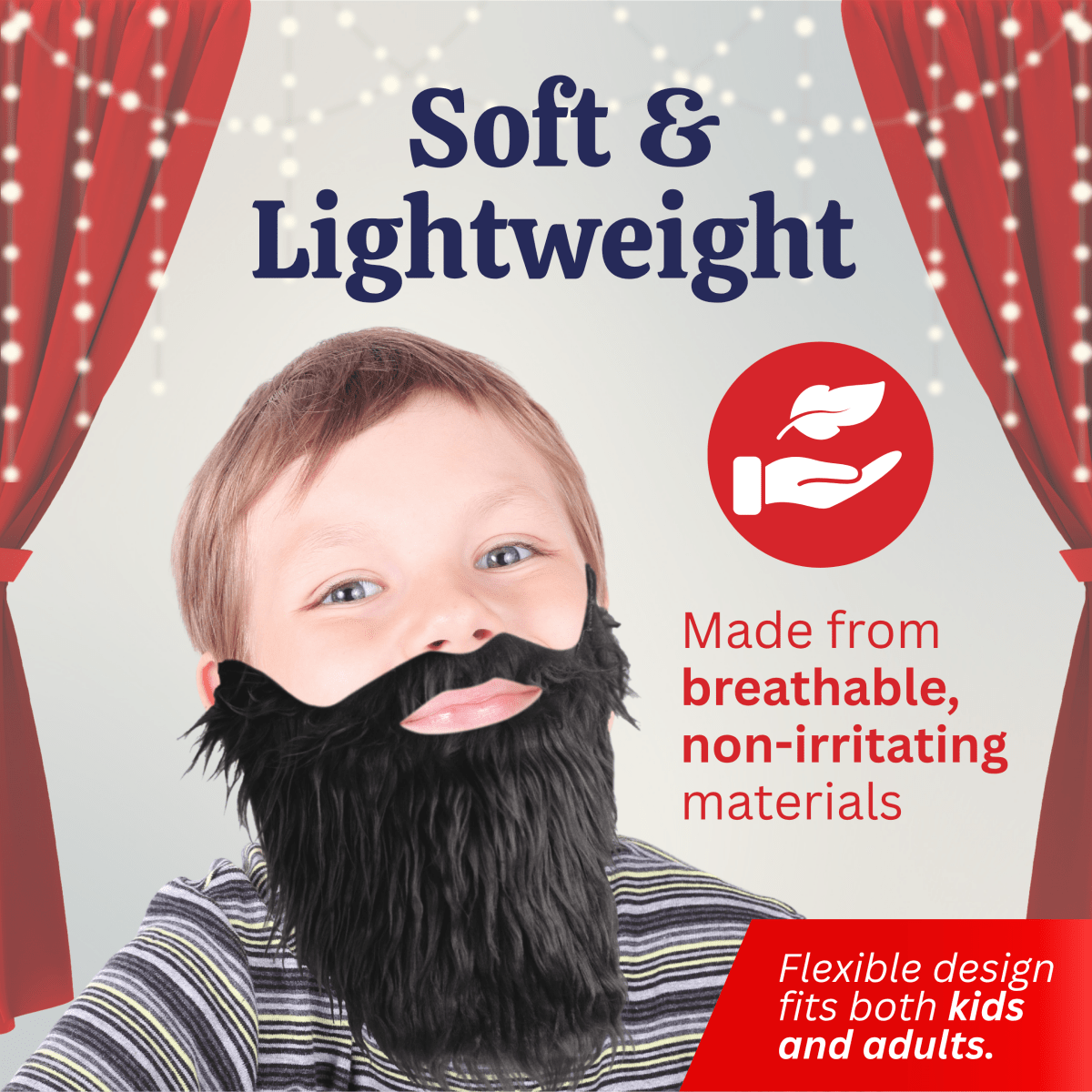 Costume Beard and Mustache