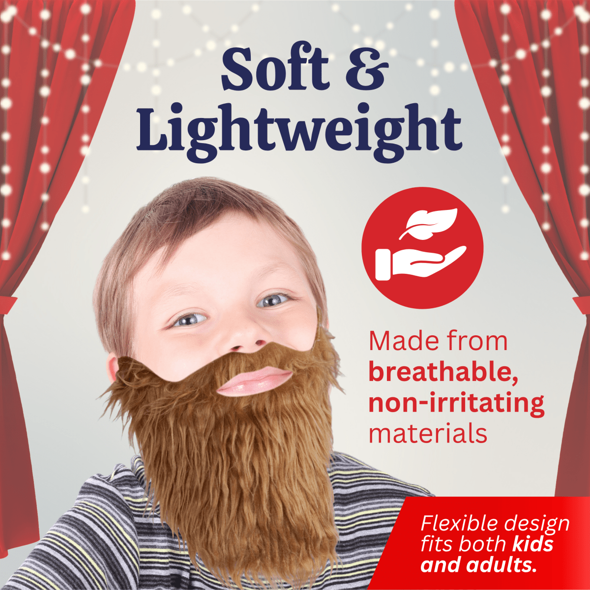 Costume Beard and Mustache