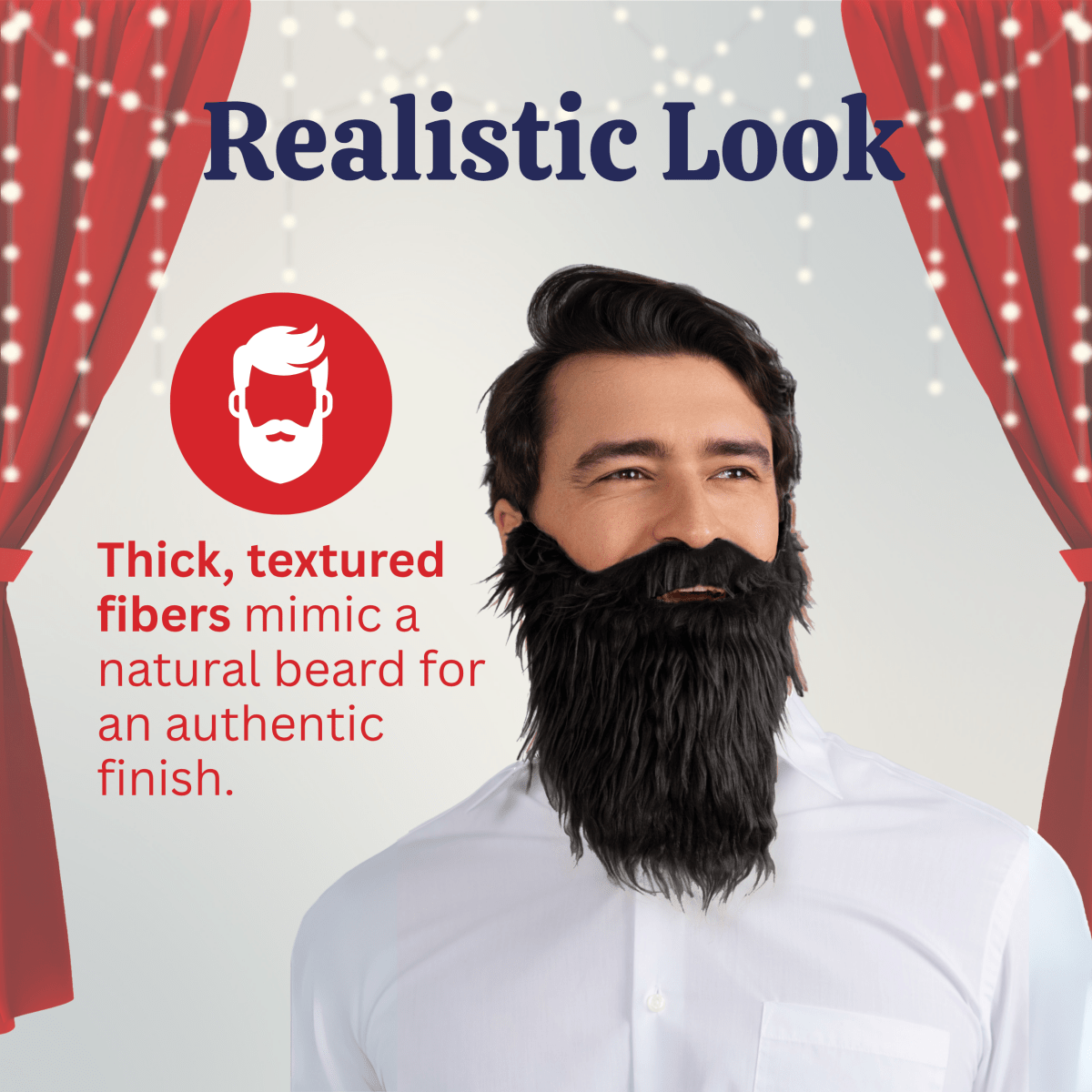 Costume Beard and Mustache