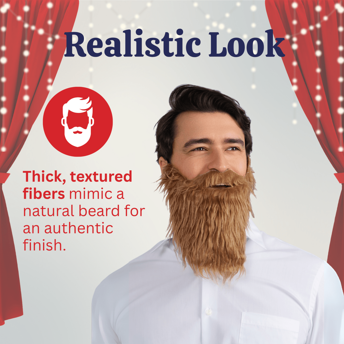 Costume Beard and Mustache