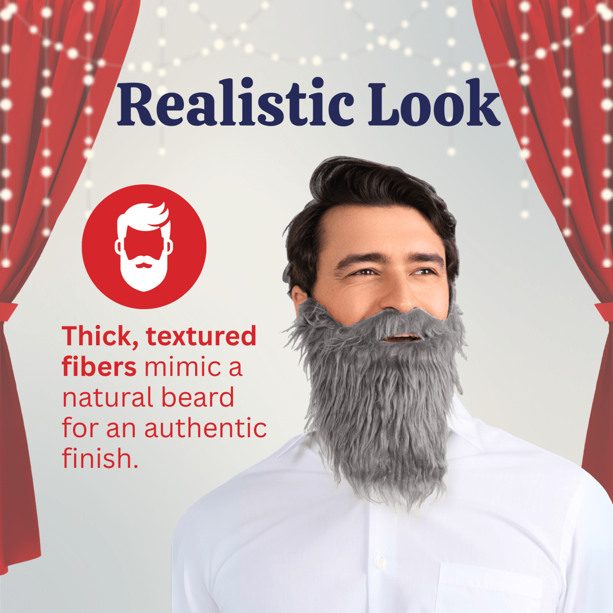 Costume Beard and Mustache