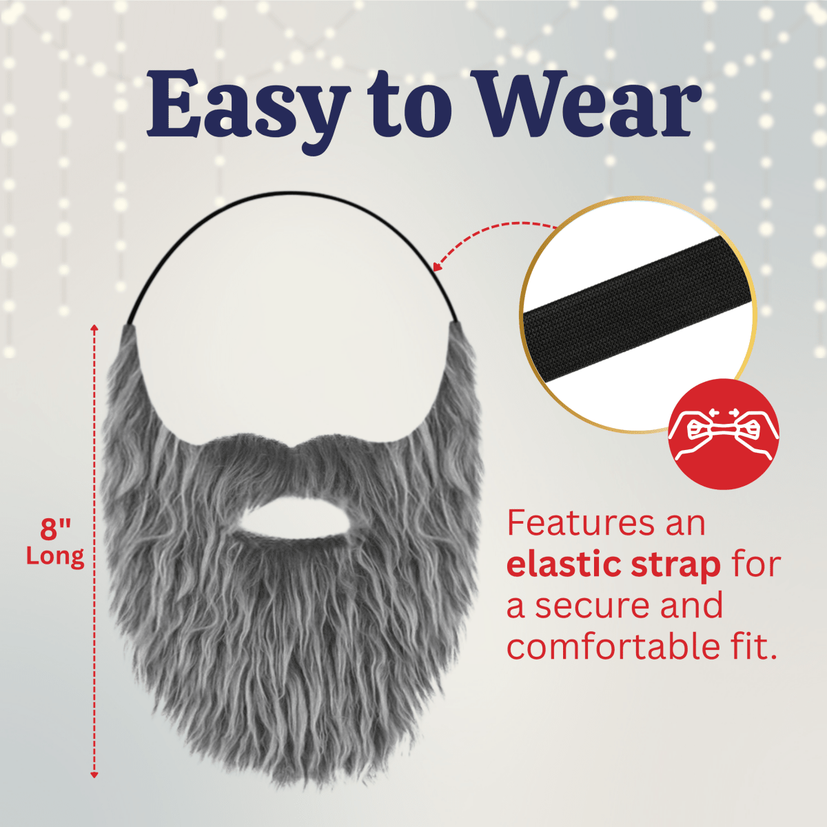 Costume Beard and Mustache