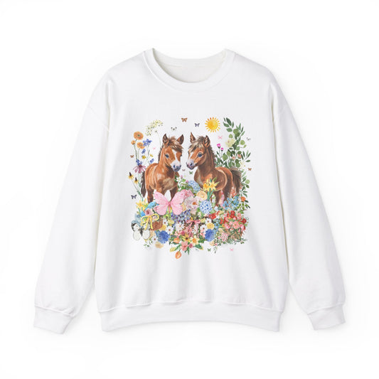 Cottagecore Horse Sweatshirt