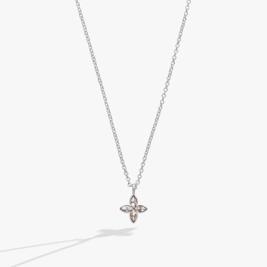 Crystal Logo Star Necklace