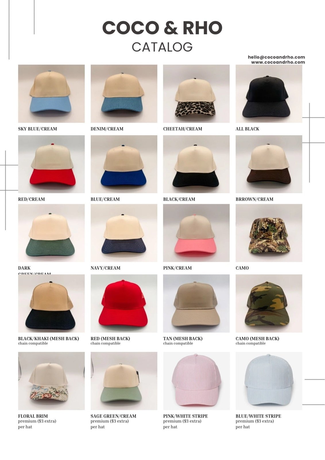 Custom Embroidered - Trucker Hat