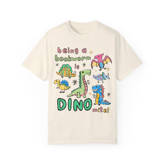 Dinosaur Bookworm Tee