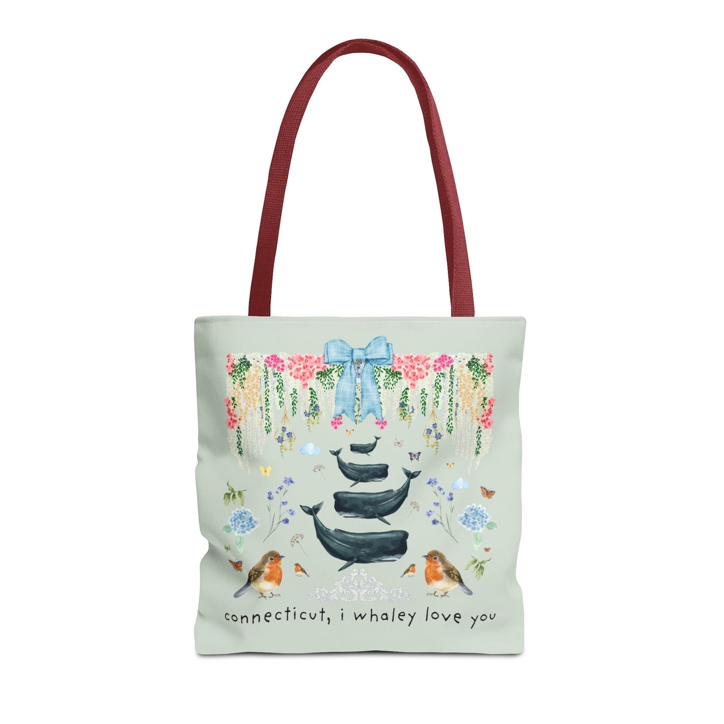 Cute Connecticut Tote Bag