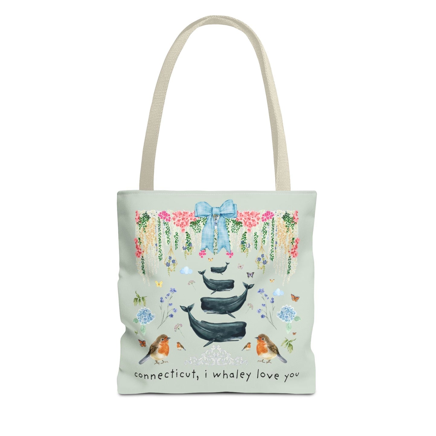 Cute Connecticut Tote Bag