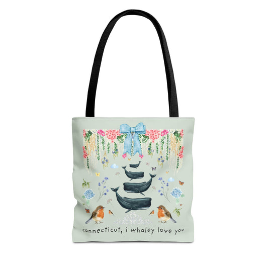 Cute Connecticut Tote Bag