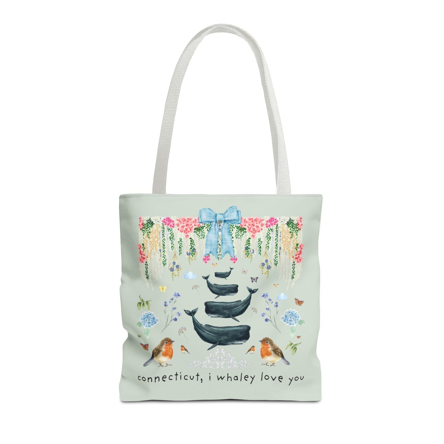 Cute Connecticut Tote Bag