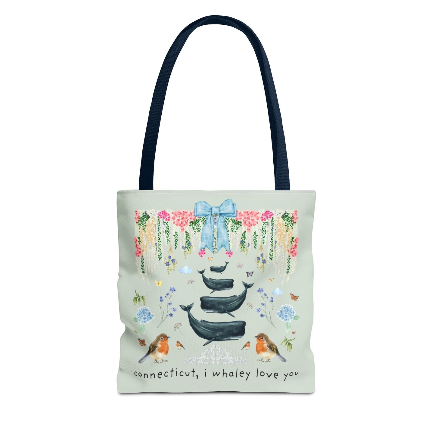 Cute Connecticut Tote Bag