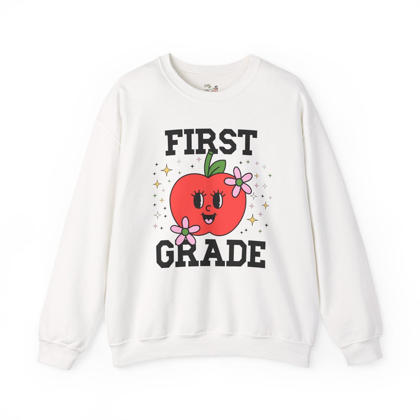 First Grade Apple Sweatshirt