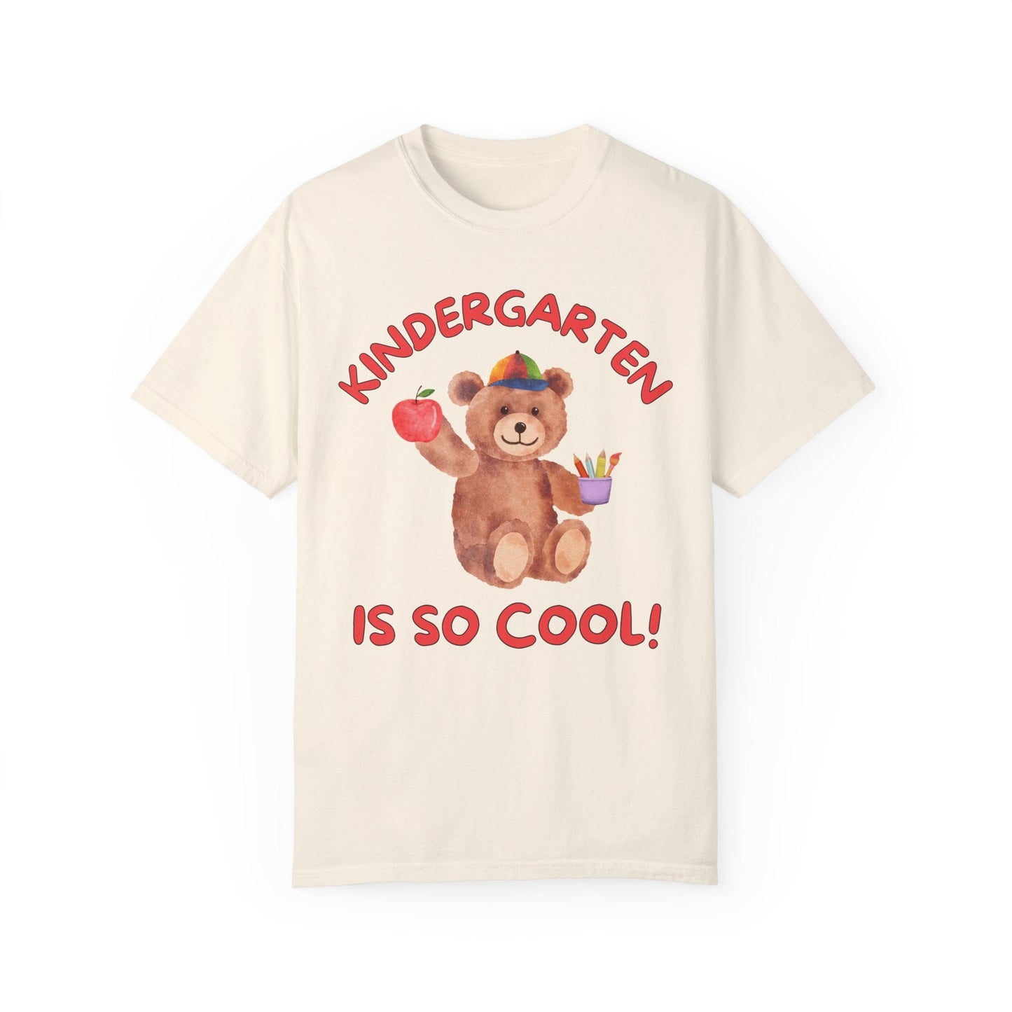 Cute Kindergarten Teacher Tee Shirt for First Day of School