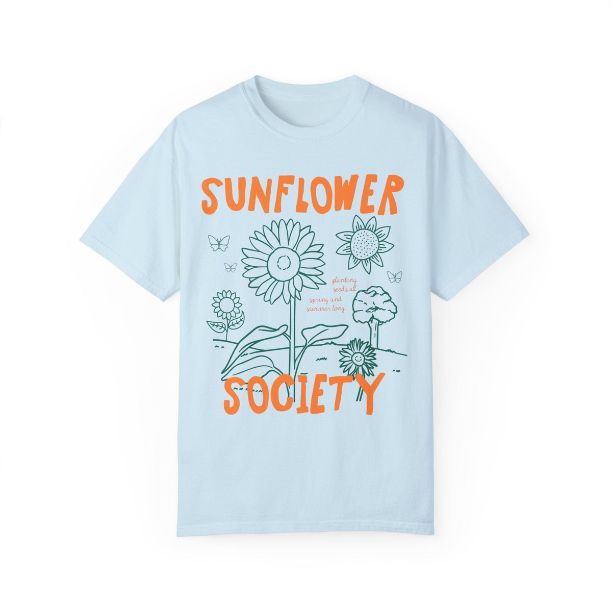 Cute Sunflower Gardening Tee