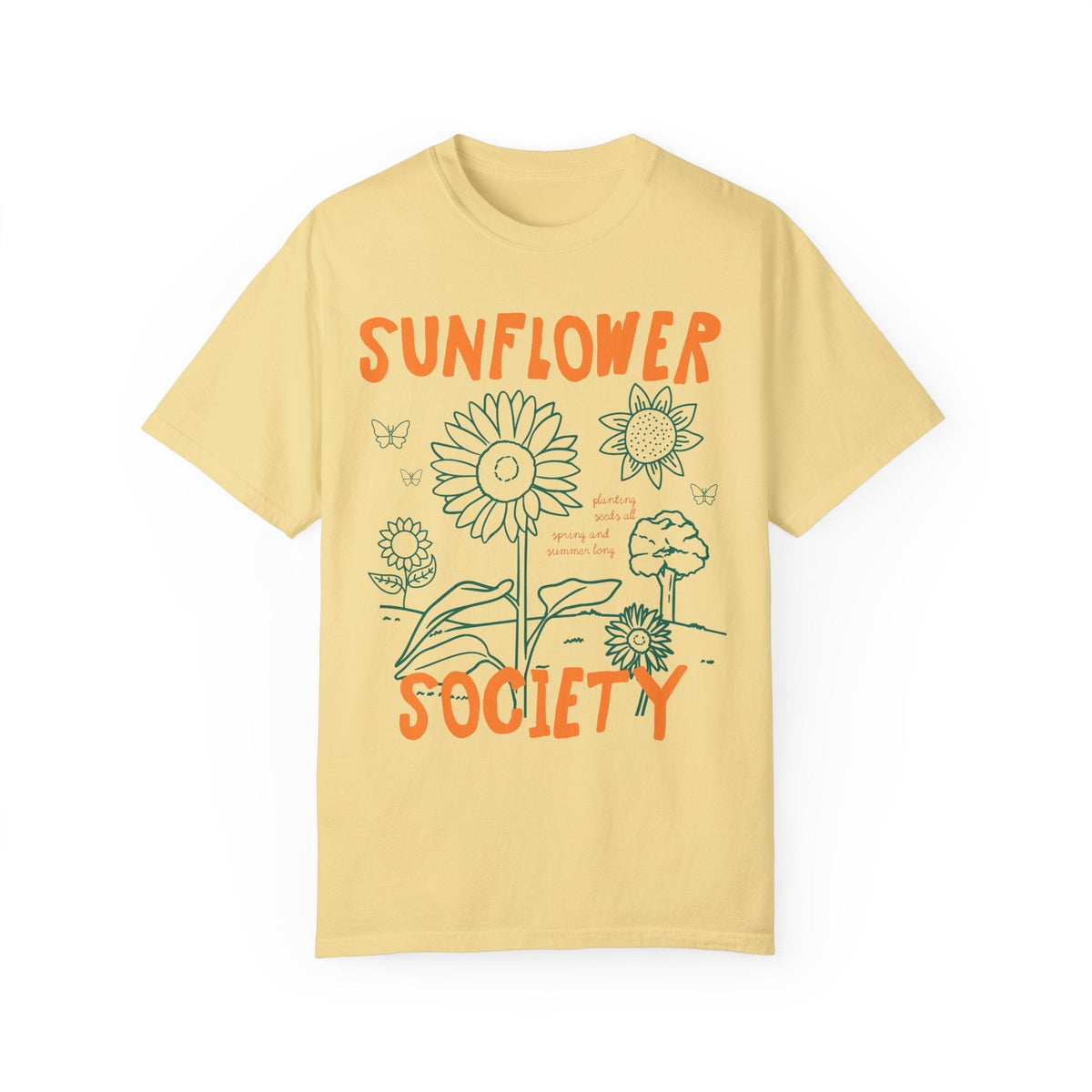 Cute Sunflower Gardening Tee