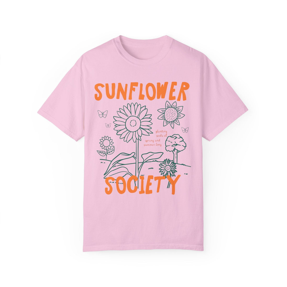 Cute Sunflower Gardening Tee
