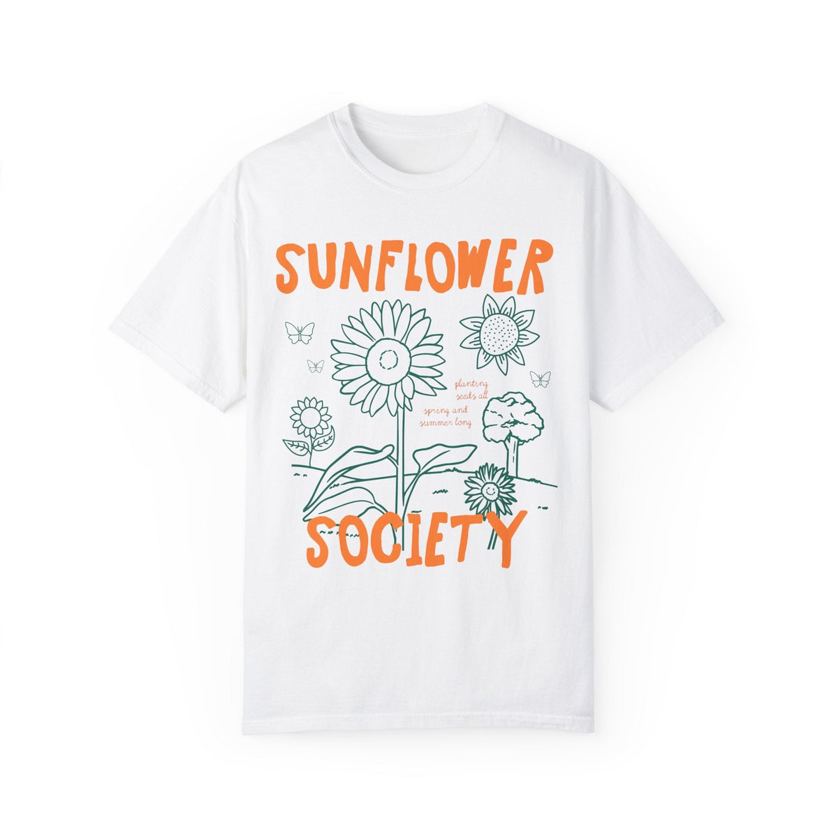 Cute Sunflower Gardening Tee