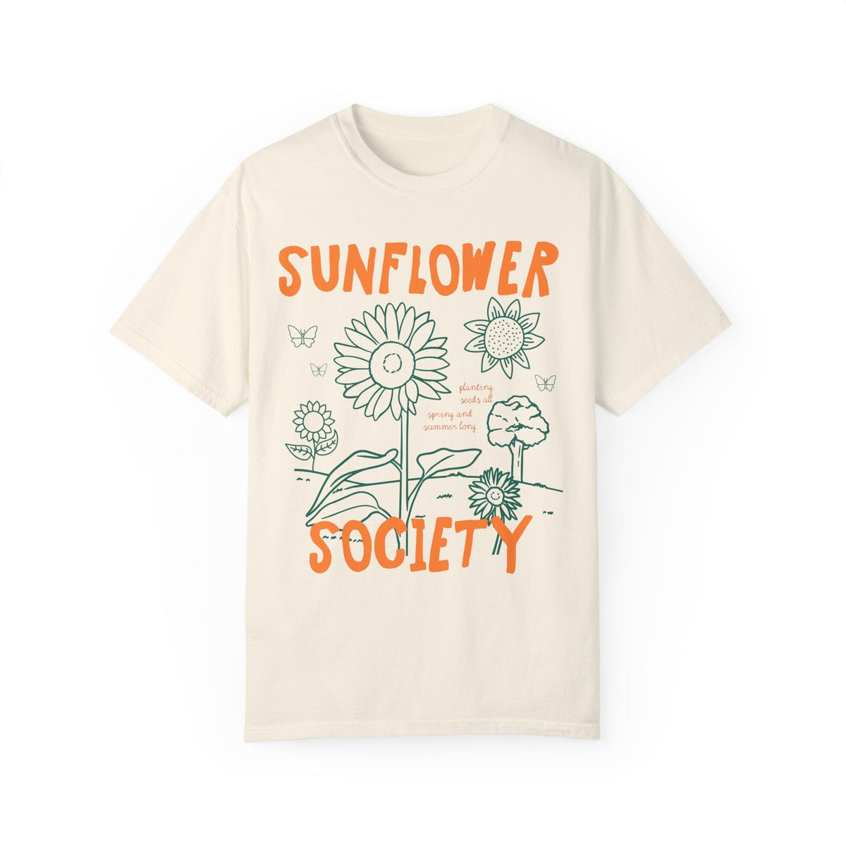 Cute Sunflower Gardening Tee